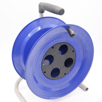 Power Cable Reel Portable Cord Reel with Metal Stand
